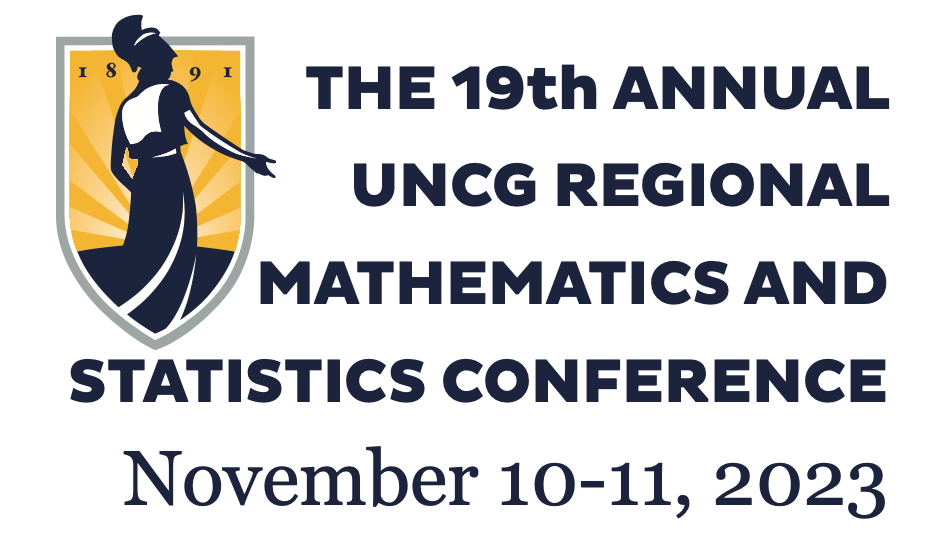 Banner featuring Minerva for the 19th Annual UNCG Regional Mathematics and Statistics Conference