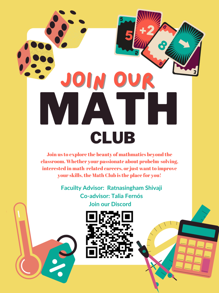 UNCG Math Club Poster