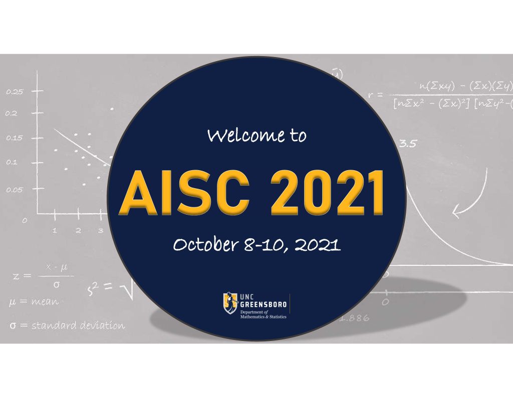 2021 AISC Welcome Slide
