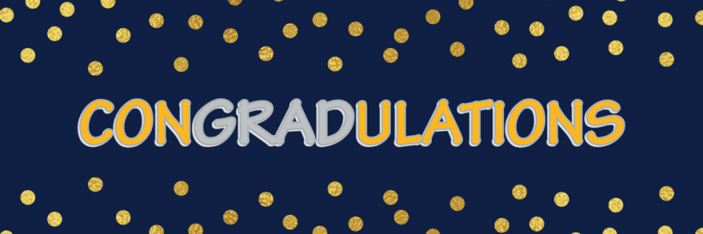 ConGRADulations